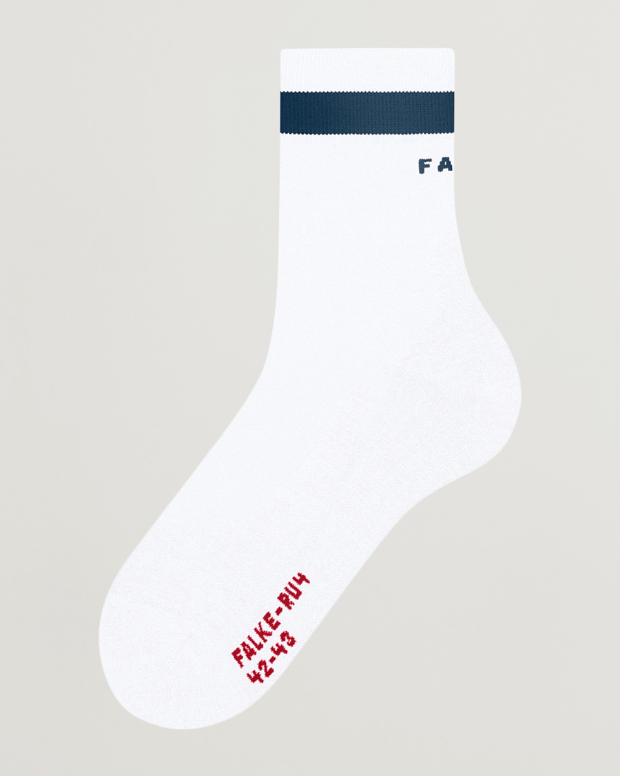 Heren | Ondergoed | Falke Sport | RU4 Endurance Running Socks White