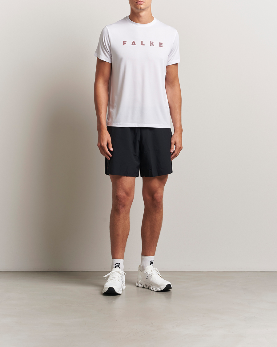 Heren | T-shirts | Falke Sport | Training T-Shirt White