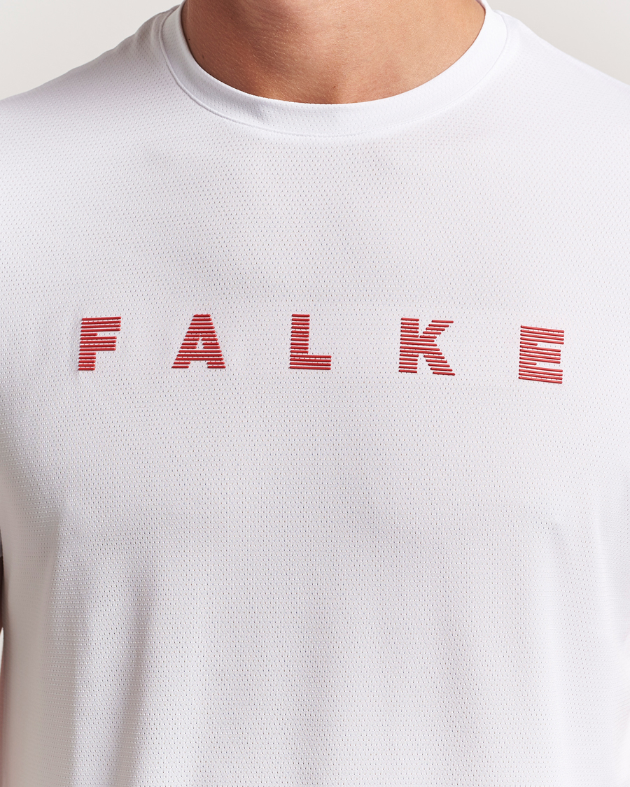 Heren | T-shirts | Falke Sport | Training T-Shirt White