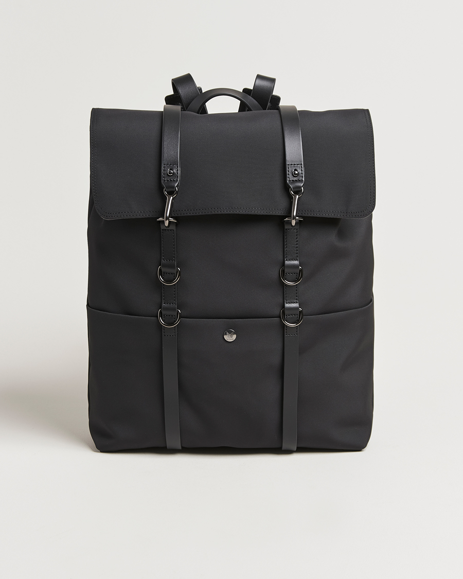 Heren | Tassen | Mismo | M/S Nylon Backpack Eclipse Black/Black