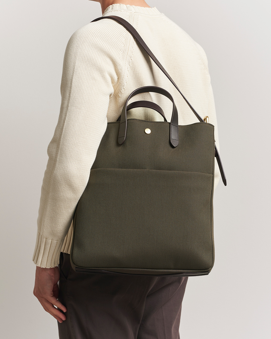 Heren | Tassen | Mismo | M/S Field Tote Army/Dark Brown