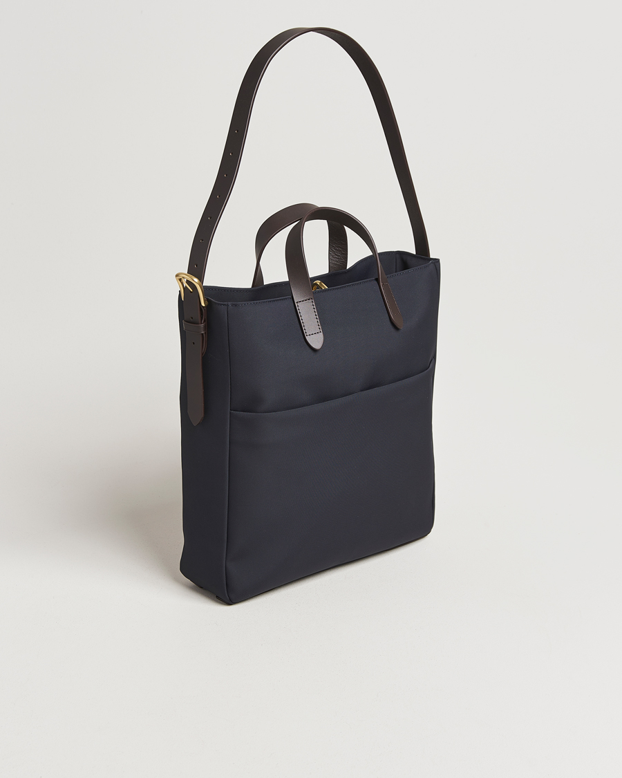 Heren | Tassen | Mismo | M/S Field Tote Navy/Dark Brown