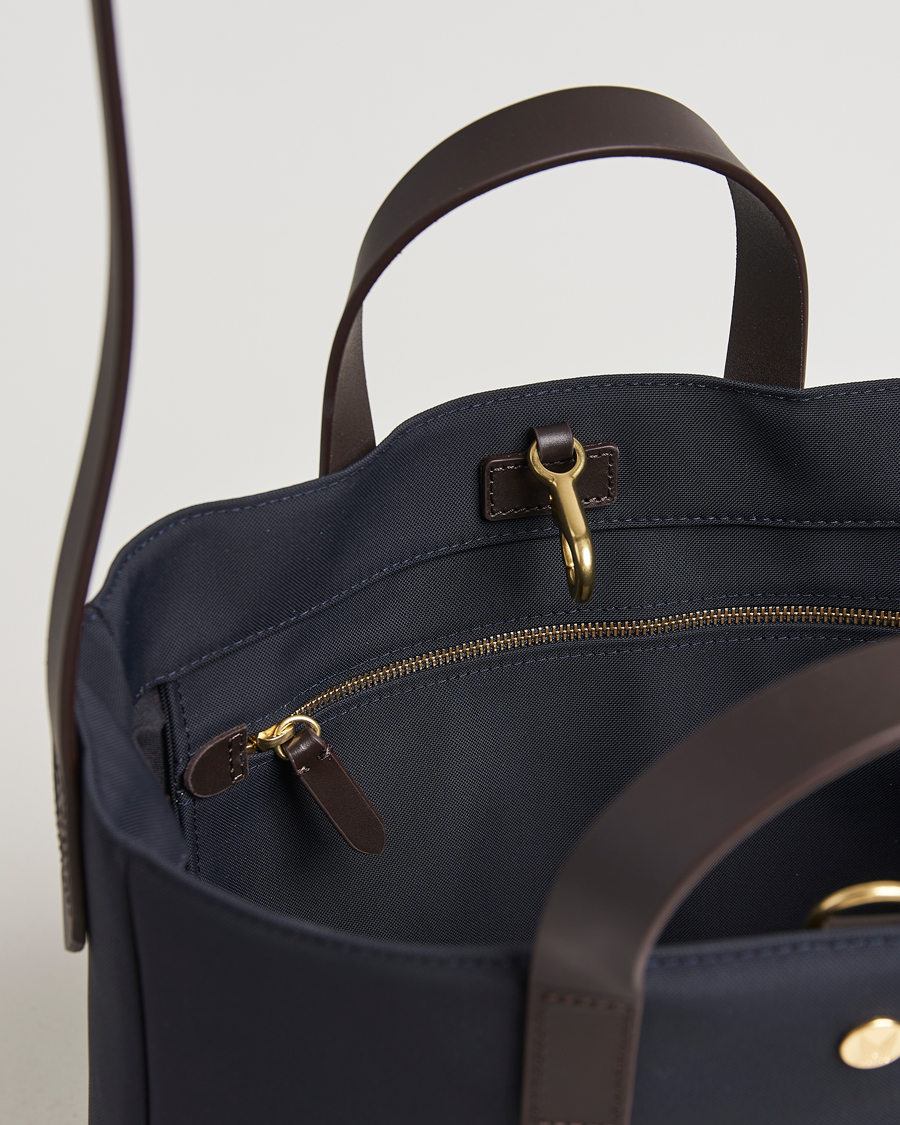 Heren | Tassen | Mismo | M/S Field Tote Navy/Dark Brown