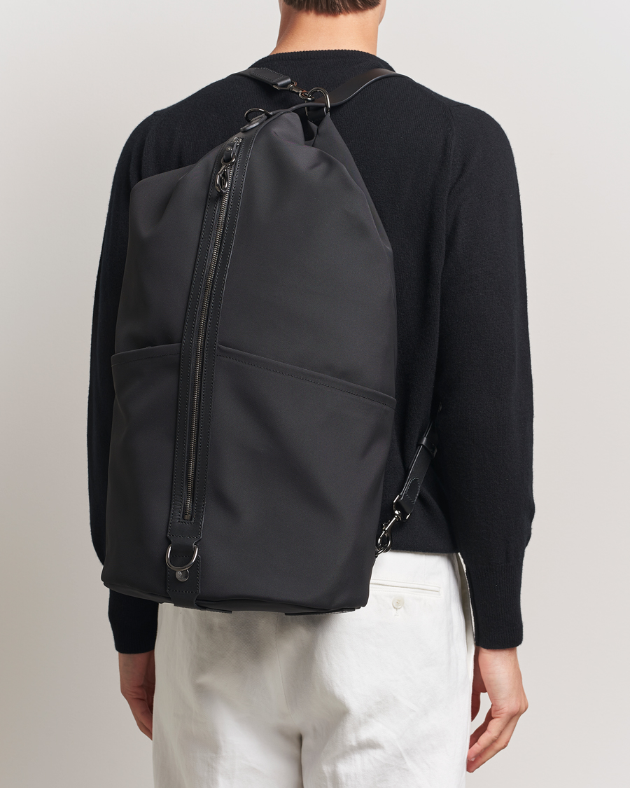 Heren | Tassen | Mismo | M/S Carpet Bag Eclipse Black/Black