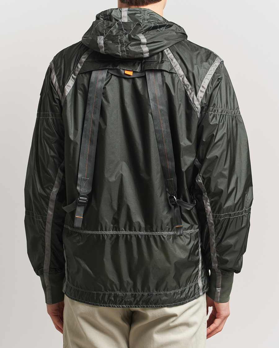 Heren | Jassen | Parajumpers | Edge Nylon Double Ripstop Hooded Jacket Thyme Green