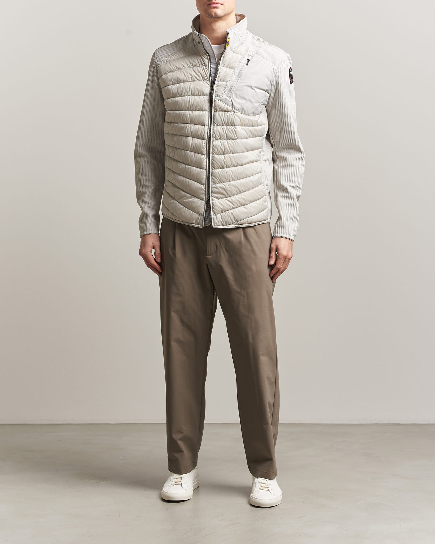 Heren | Jassen | Parajumpers | Jayden Mesh Hybrid Jacket Ghiaccio