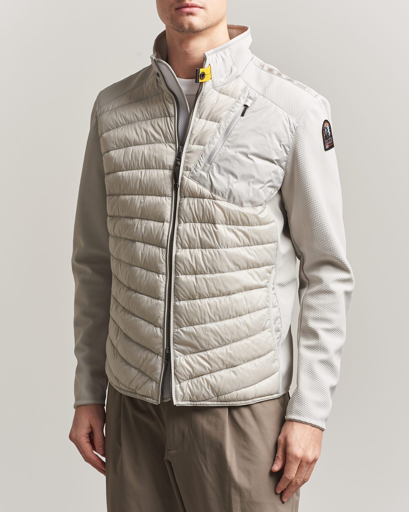 Heren | Jassen | Parajumpers | Jayden Mesh Hybrid Jacket Ghiaccio