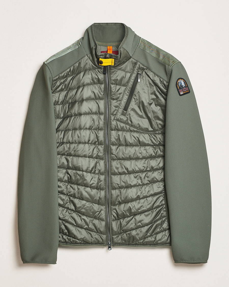 Heren | Jassen | Parajumpers | Jayden Mesh Hybrid Jacket Thyme Green