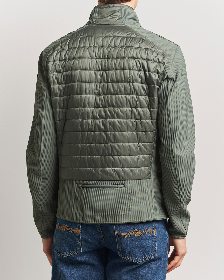 Heren | Jassen | Parajumpers | Jayden Mesh Hybrid Jacket Thyme Green