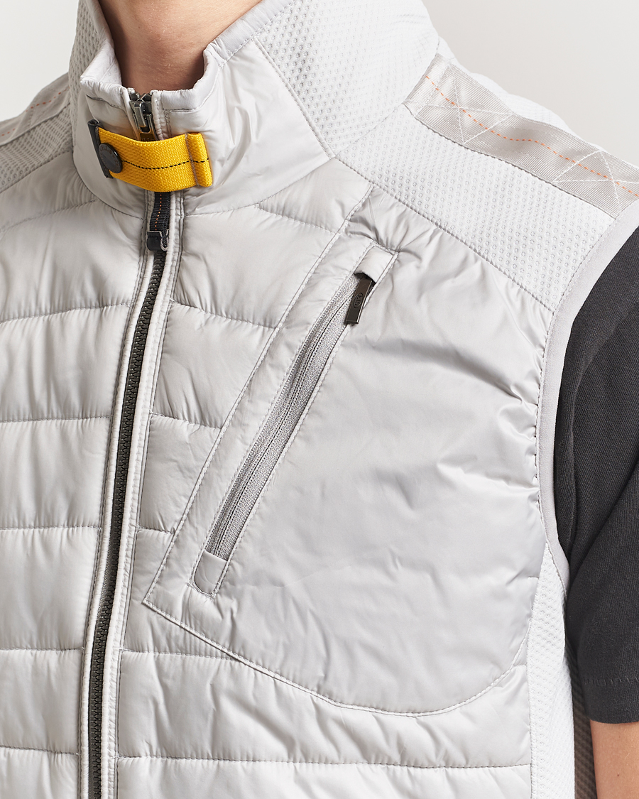 Heren | Gilets | Parajumpers | Zavier Hybrid Vest Ghiaccio