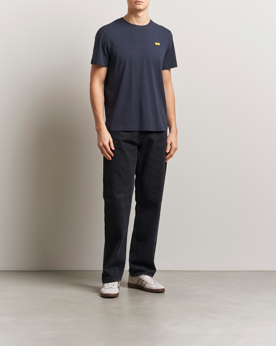 Heren | T-shirts | Parajumpers | Iconic Crew Neck T-Shirt Blue Navy