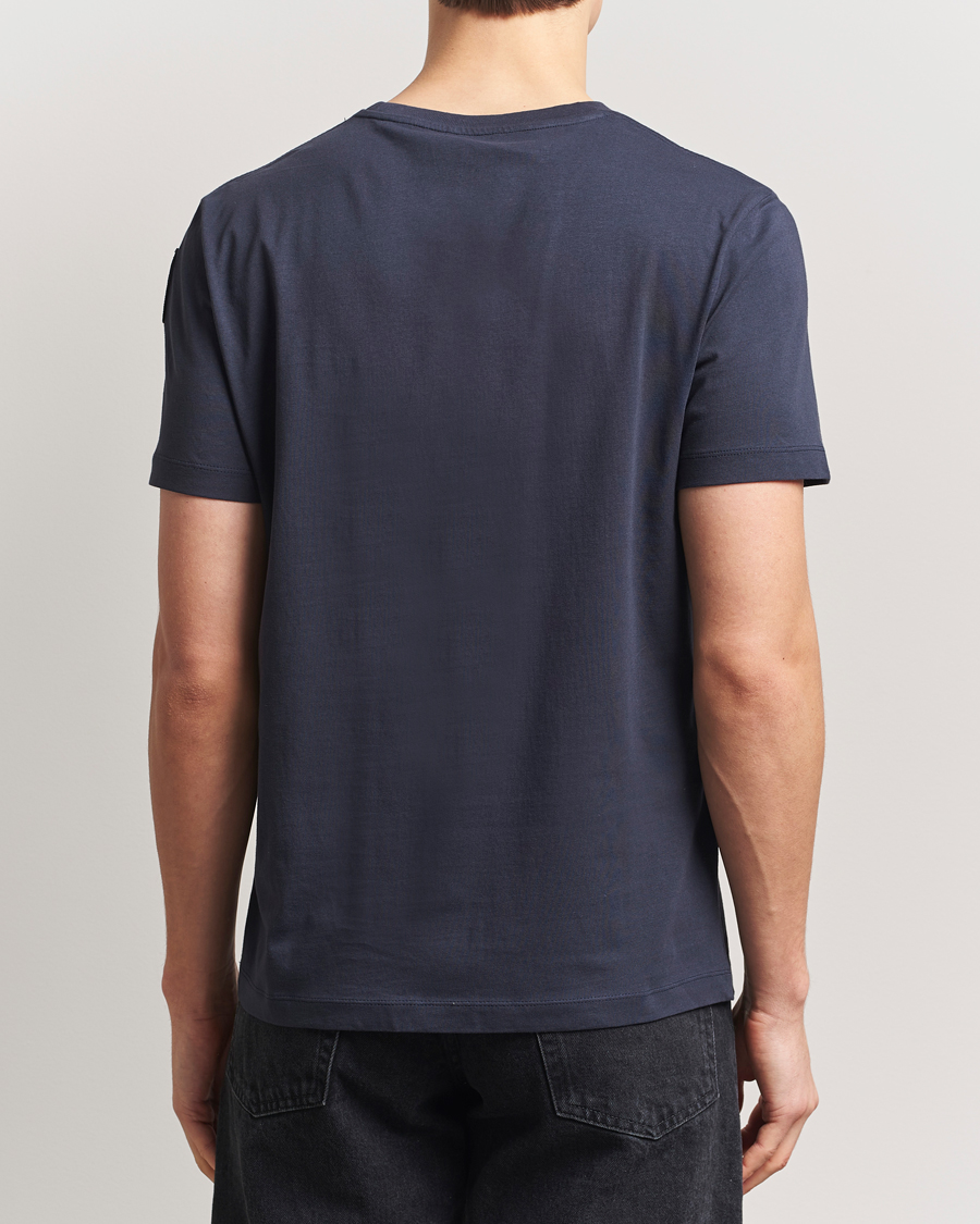Heren | T-shirts | Parajumpers | Iconic Crew Neck T-Shirt Blue Navy