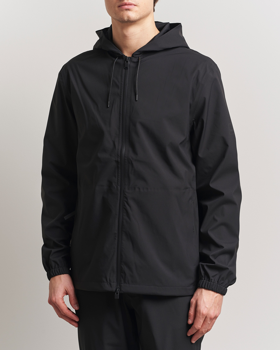 Heren | Jassen | RAINS | Suva Hooded Waterproof Jacket Black