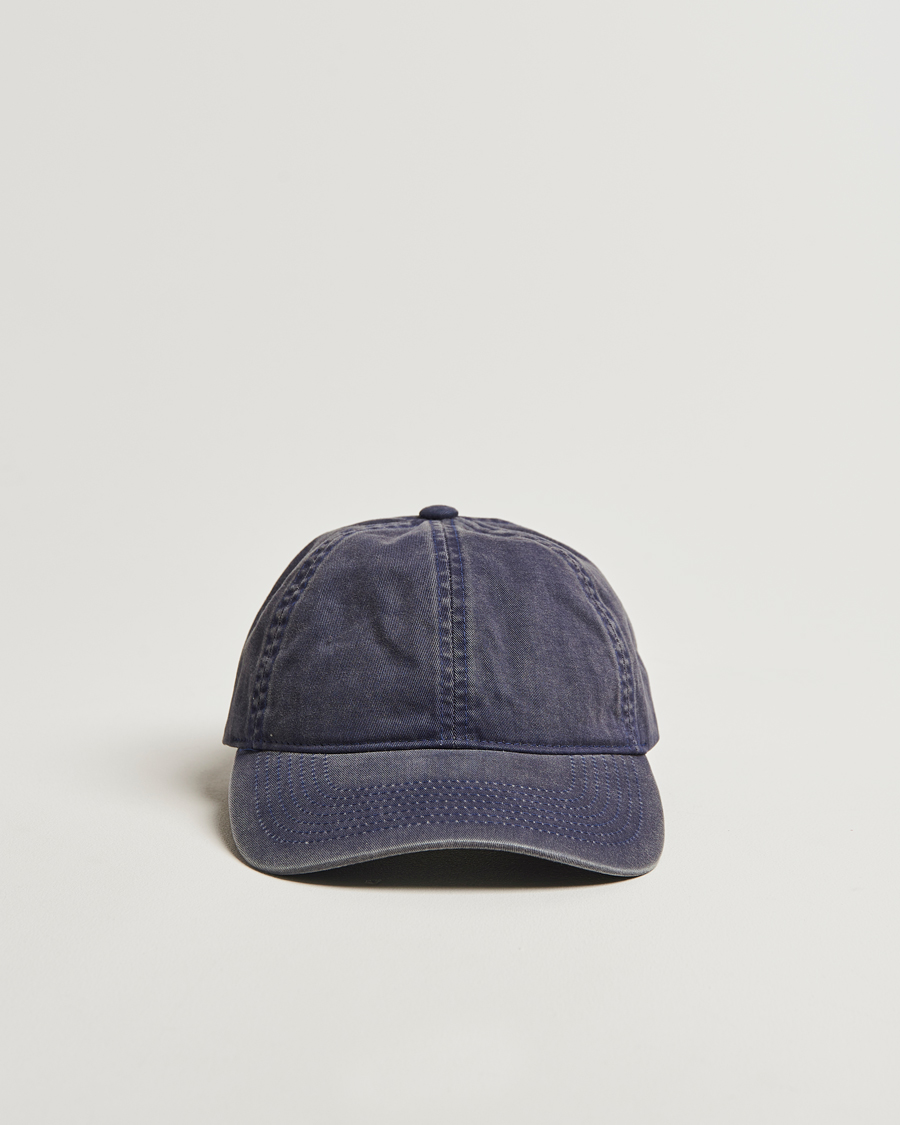Heren | Hoeden en petten | Varsity Headwear | Washed Cotton Baseball Cap Navy