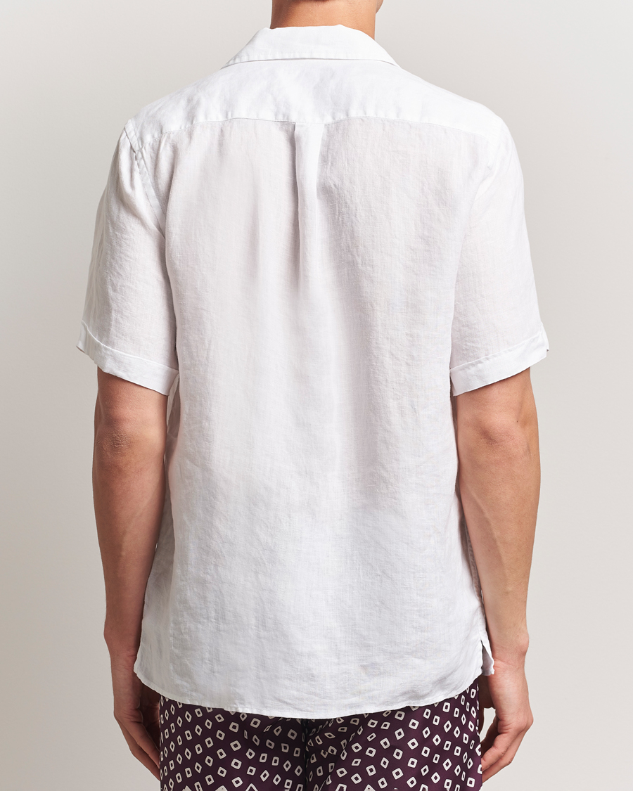 Heren | Overhemden | Vilebrequin | Charli Resort Short Sleeve Shirt Blanc