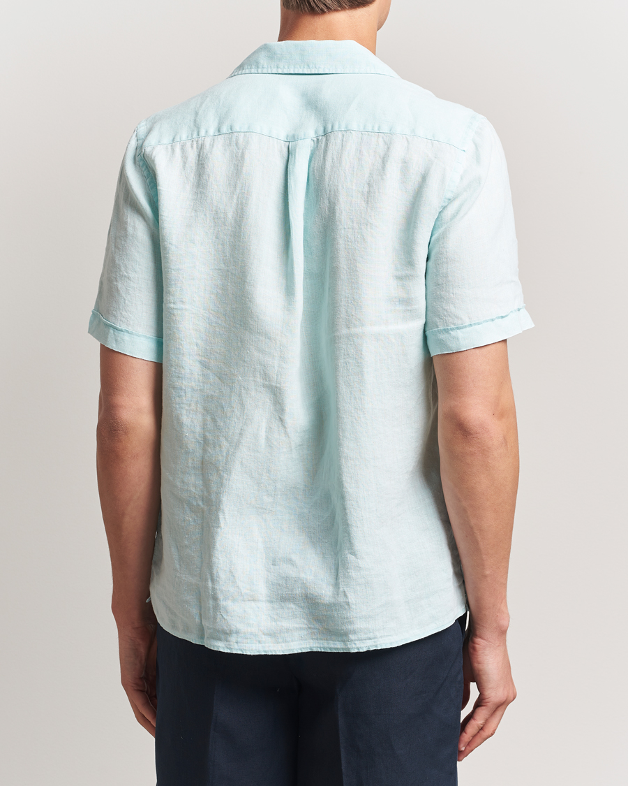 Heren | Overhemden | Vilebrequin | Charli Resort Short Sleeve Shirt Pacific