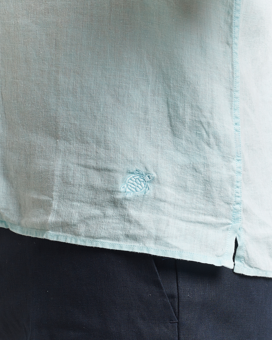 Heren | Overhemden | Vilebrequin | Charli Resort Short Sleeve Shirt Pacific