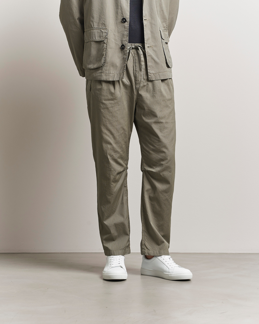 Heren | Broeken | Massimo Alba | Keywest Drawstring Pants Military