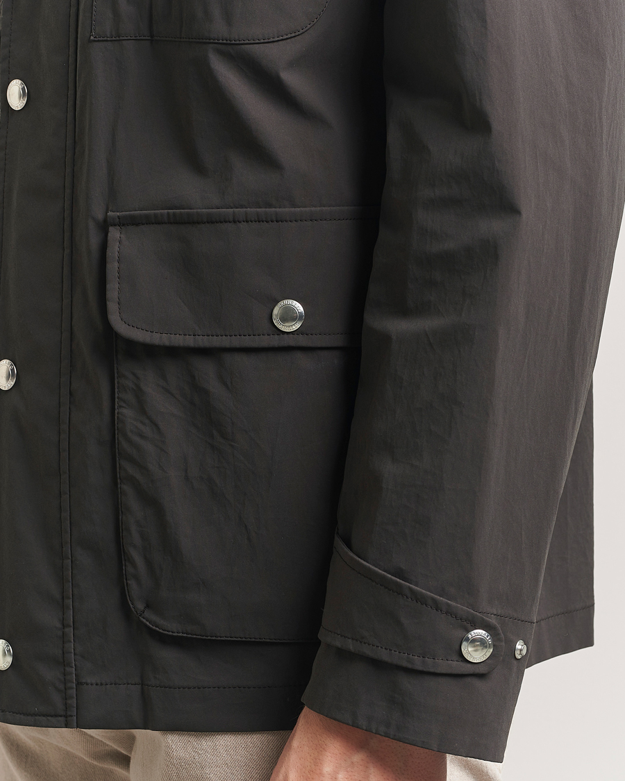 Heren | Jassen | Brunello Cucinelli | Peach Cotton Field Jacket Dark Brown