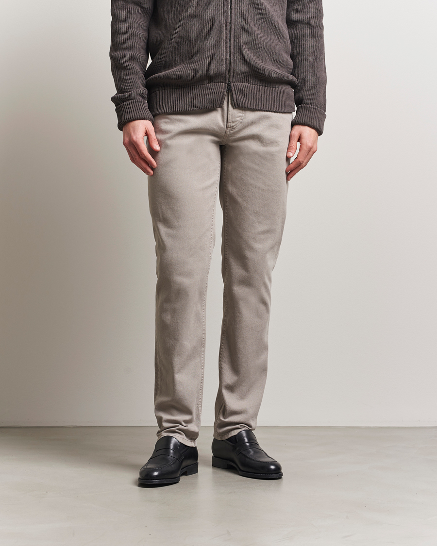 Heren | Broeken | Brunello Cucinelli | Slim Fit Bull Denim Pants Grey