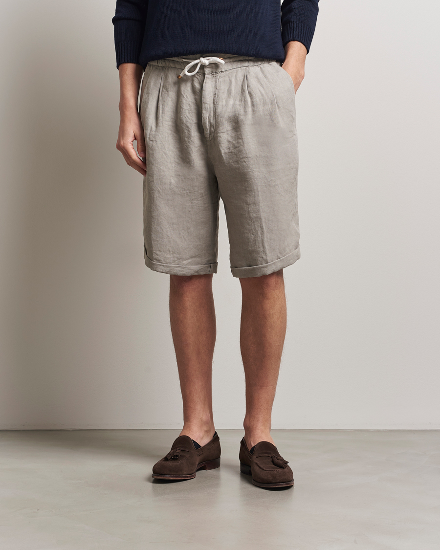 Heren | Korte broek | Brunello Cucinelli | Drawstring Shorts Khaki