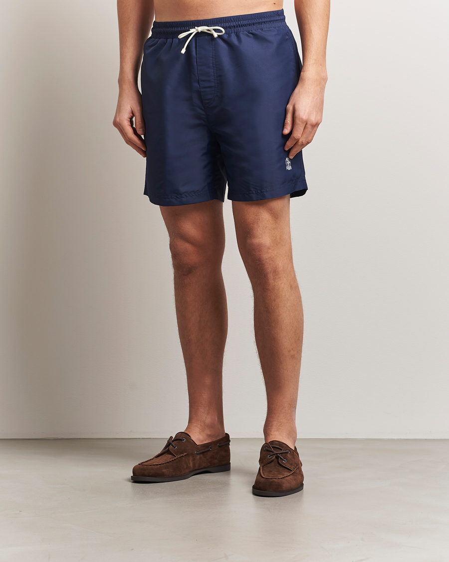 Heren | Zwembroek | Brunello Cucinelli | Nylon Swim Trunks Navy