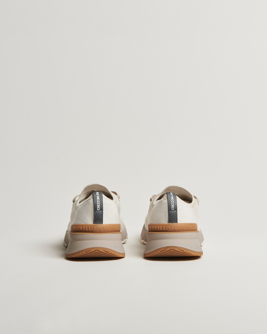 Heren | Brunello Cucinelli Mesh Running Sneakers Beige | Brunello Cucinelli | Mesh Running Sneakers Beige