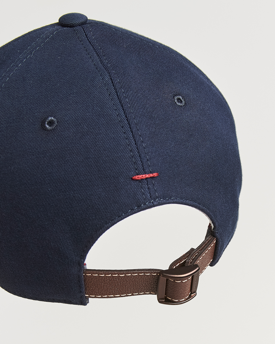 Heren | Hoeden en petten | Brunello Cucinelli | Twill Cotton Baseball Cap Navy