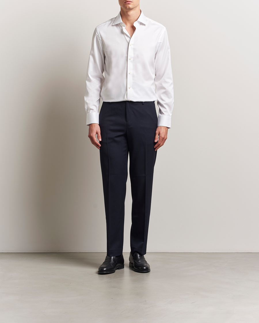Heren | Overhemden | Charles Tyrwhitt | Egyptian Cotton Twill Shirt White