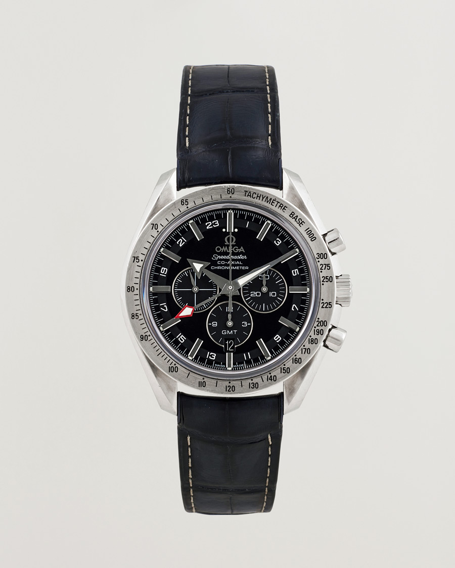 Heren | Omega Pre-Owned Speedmaster Broad Arrow GMT | Omega Pre-Owned | Speedmaster Broad Arrow GMT