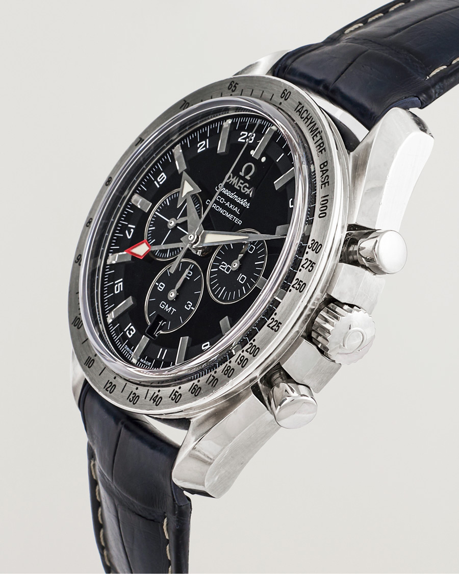 Heren | Omega Pre-Owned Speedmaster Broad Arrow GMT | Omega Pre-Owned | Speedmaster Broad Arrow GMT