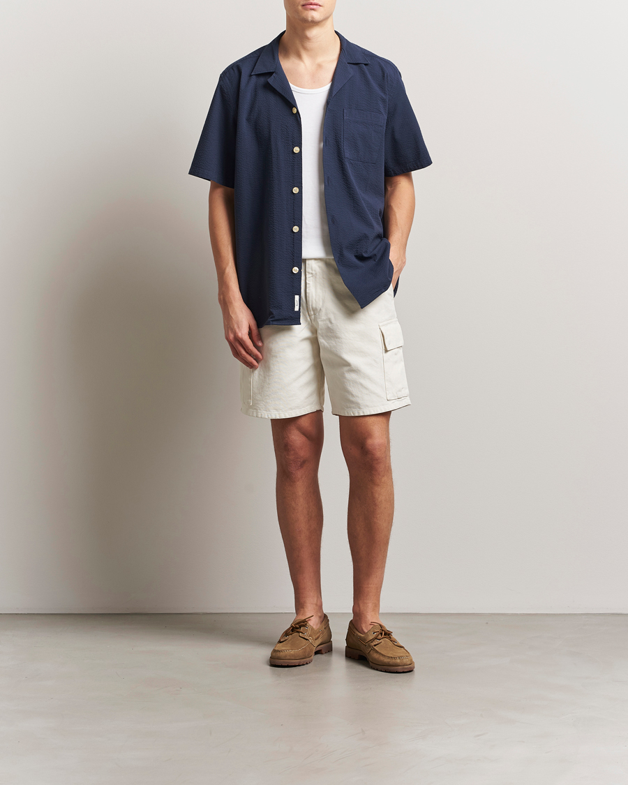 Heren | Korte broek | Forét | Clay Cargo Shorts Cloud