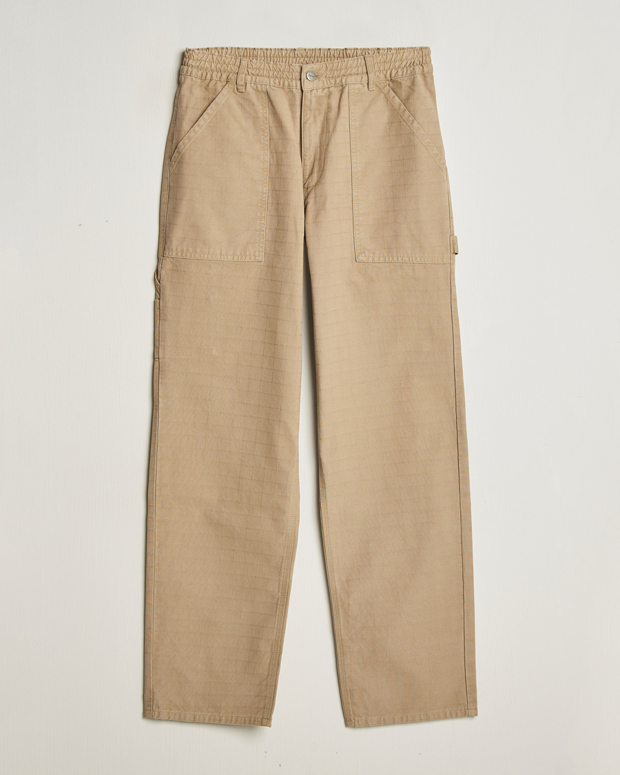 Heren | Broeken | Forét | Sienna Workwear Pants Khaki