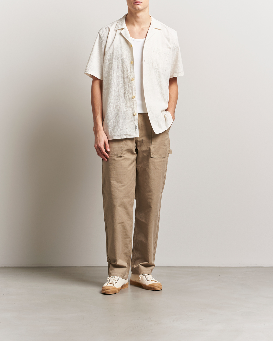 Heren | Broeken | Forét | Sienna Workwear Pants Khaki