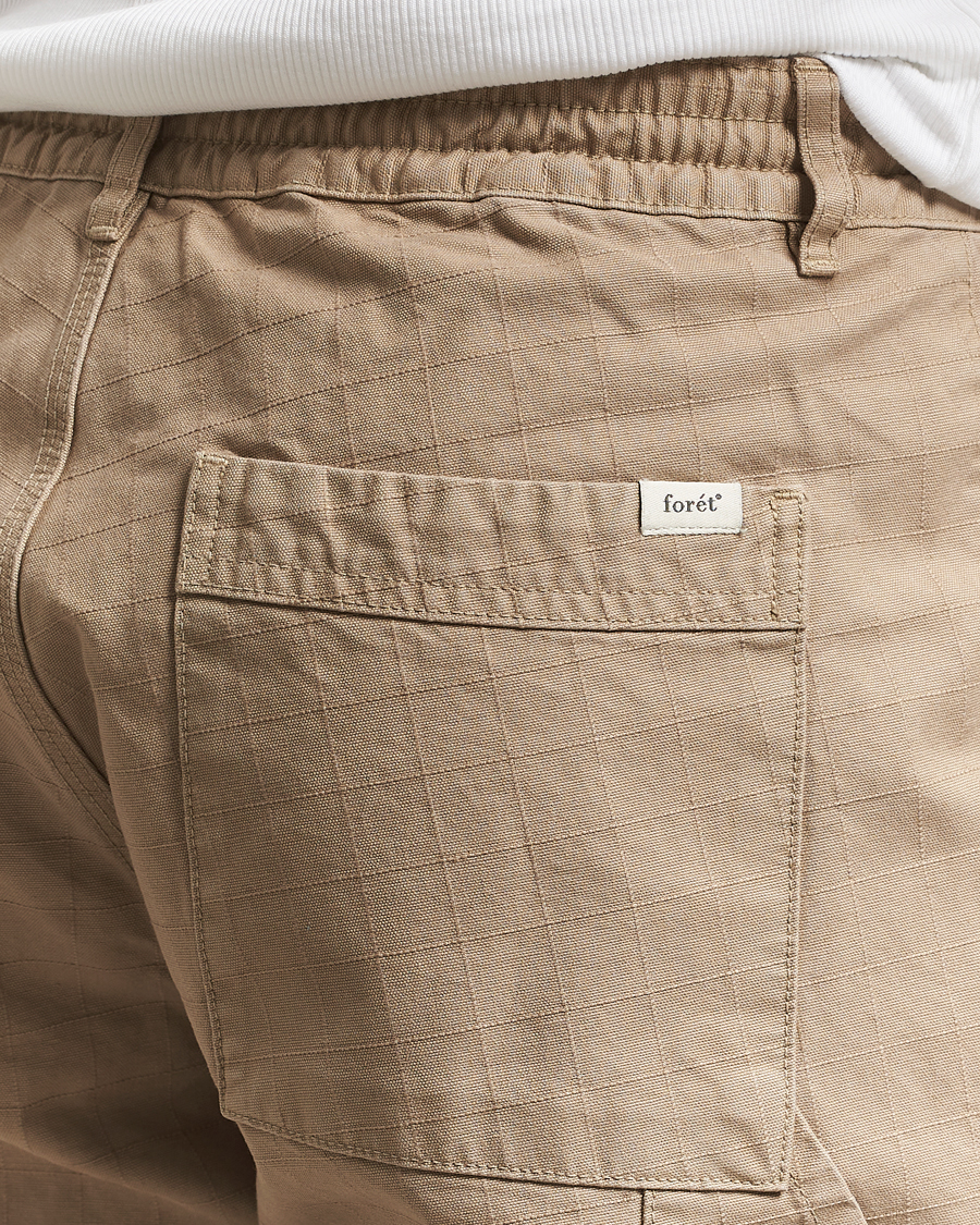 Heren | Broeken | Forét | Sienna Workwear Pants Khaki