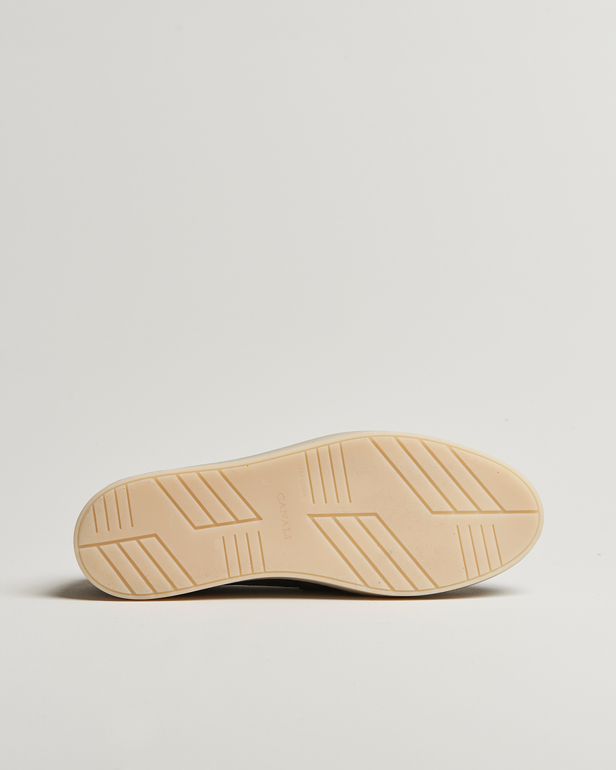 Heren | Instappers | Canali | Summer Loafers Dark Brown