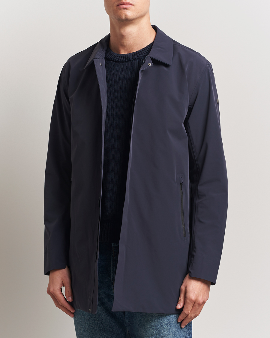 Heren | Jassen | Scandinavian Edition | Key II Waterproof Coat Midnight Blue