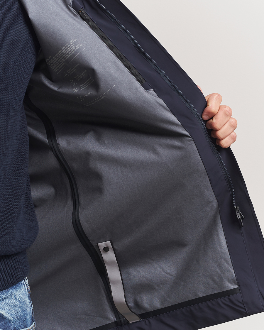 Heren | Jassen | Scandinavian Edition | Key II Waterproof Coat Midnight Blue