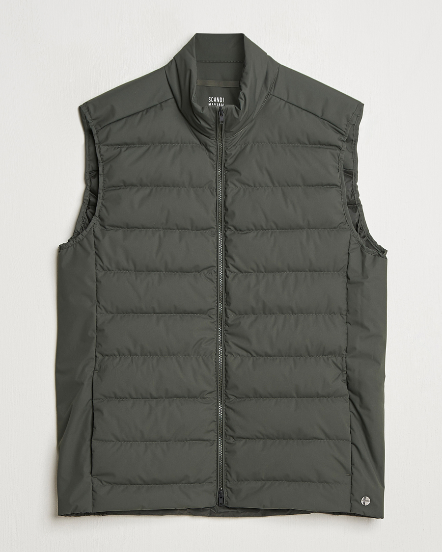 Heren | Jassen | Scandinavian Edition | Ratio II Lightweight Padded Vest Dark Olive
