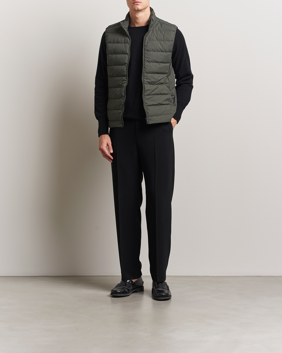 Heren | Jassen | Scandinavian Edition | Ratio II Lightweight Padded Vest Dark Olive