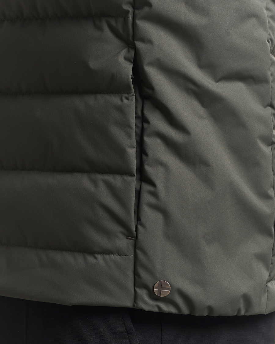 Heren | Jassen | Scandinavian Edition | Ratio II Lightweight Padded Vest Dark Olive