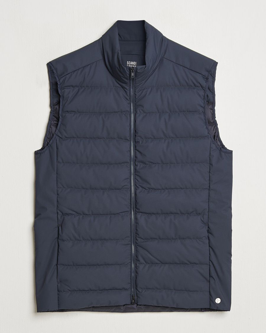 Heren | Gilets | Scandinavian Edition | Ratio II Down Padded Vest Midnight Blue