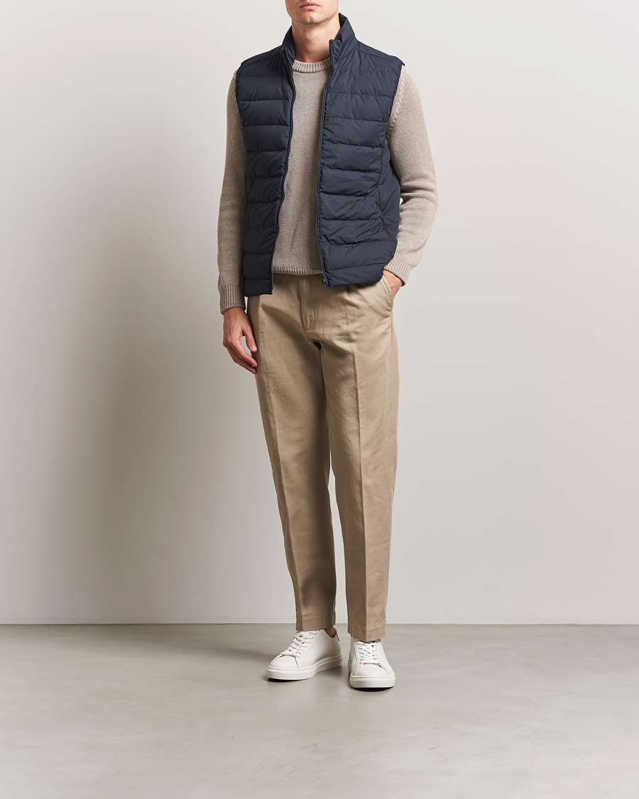 Heren | Gilets | Scandinavian Edition | Ratio II Down Padded Vest Midnight Blue