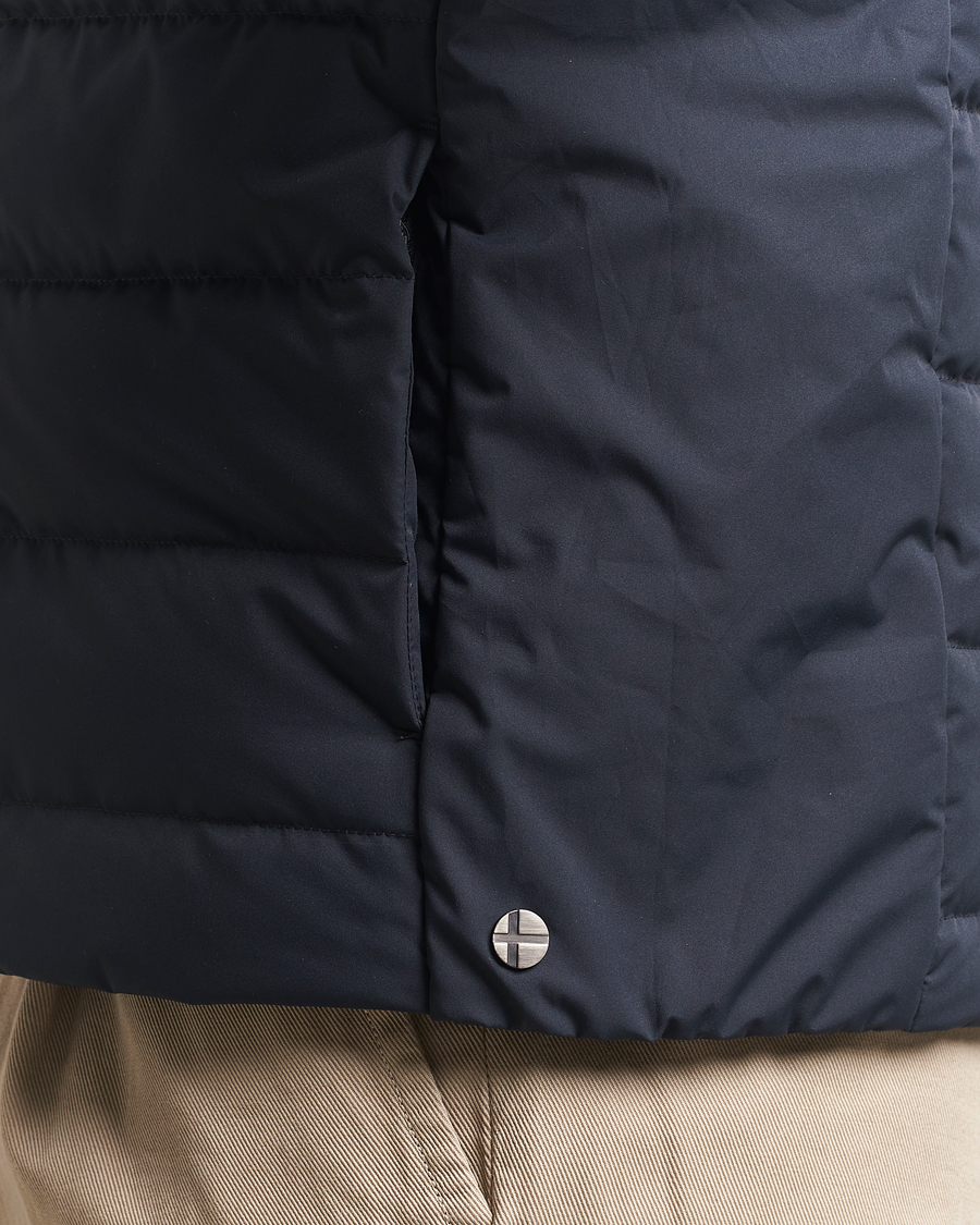 Heren | Gilets | Scandinavian Edition | Ratio II Down Padded Vest Midnight Blue