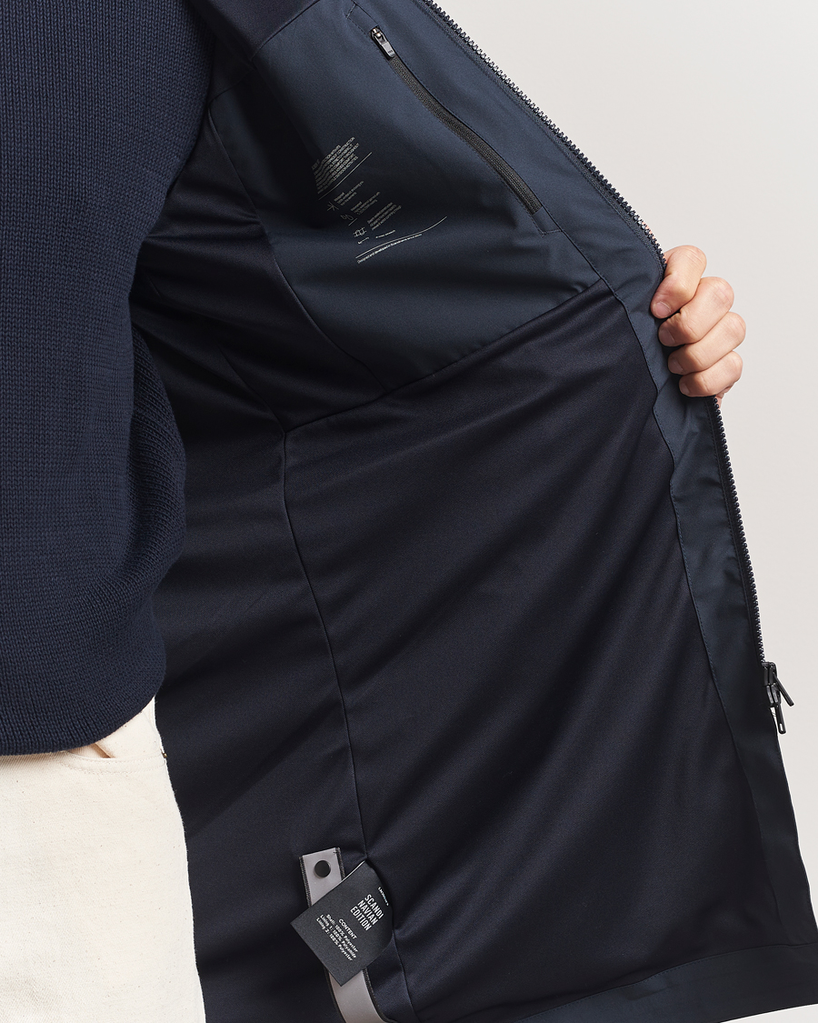 Heren | Jassen | Scandinavian Edition | Screen Waterproof Coat Midnight Blue