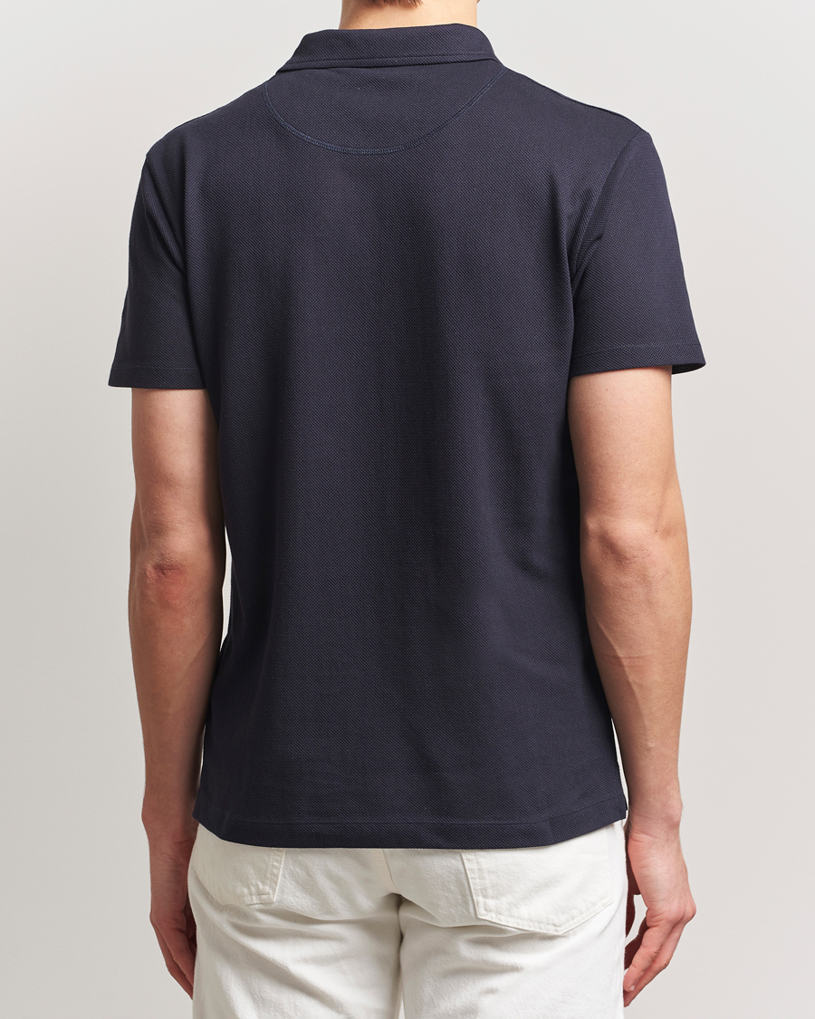 Heren | Polo's | Sunspel | Riviera Polo Shirt Midnight Navy