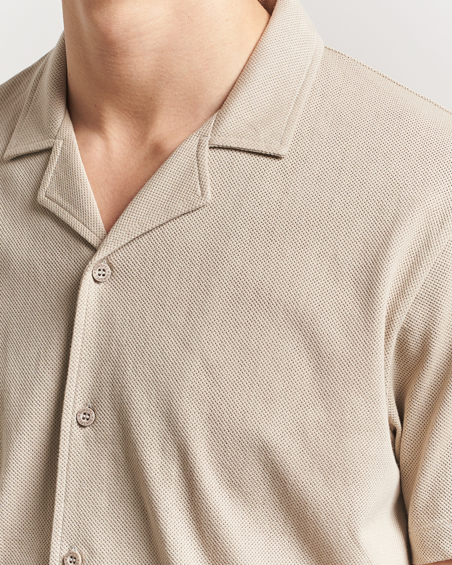 Heren | Overhemden | Sunspel | Riviera Resort Shirt Ash Grey