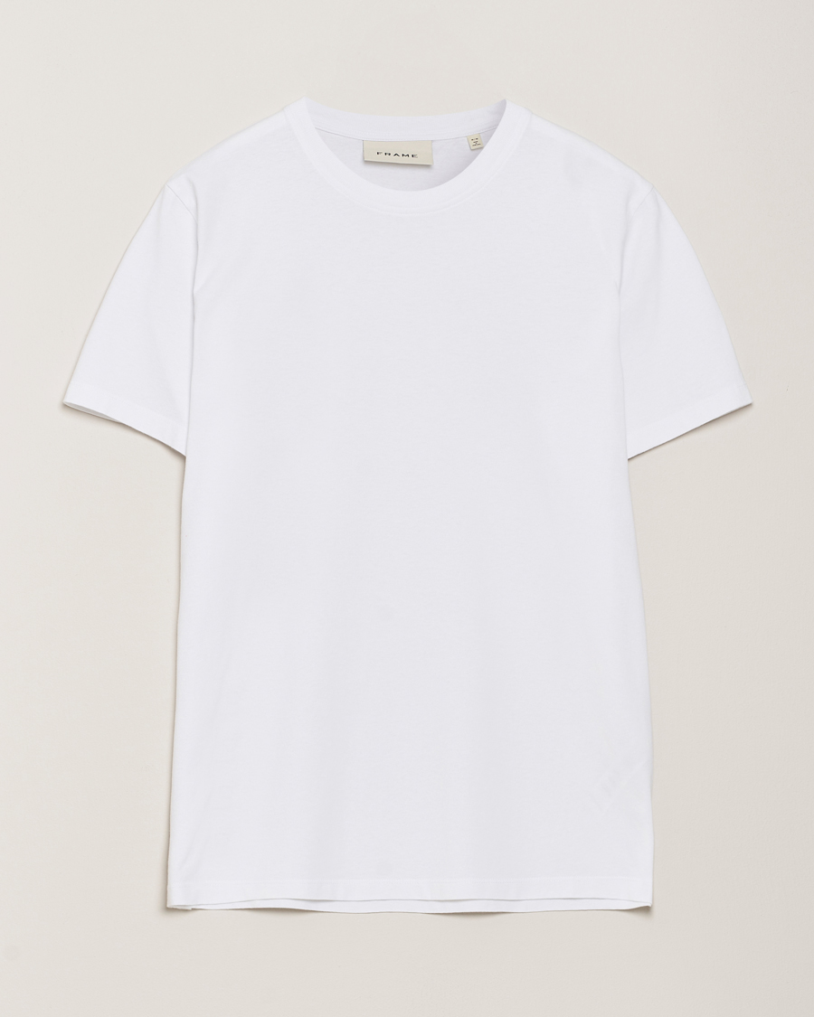 Heren | T-shirts | FRAME | Logo T-Shirt White
