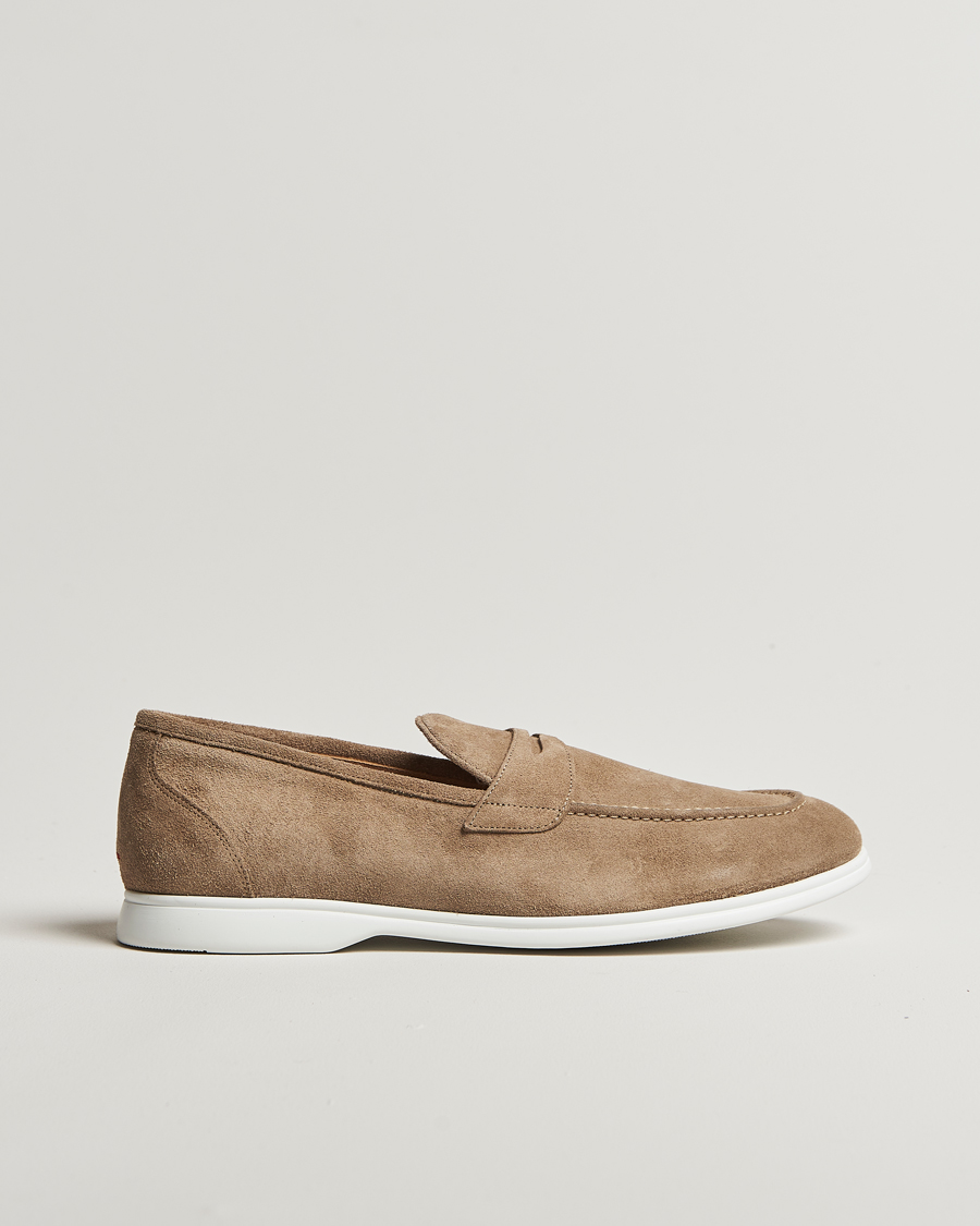 Heren | Instappers | Kiton | Summer Loafers Beige