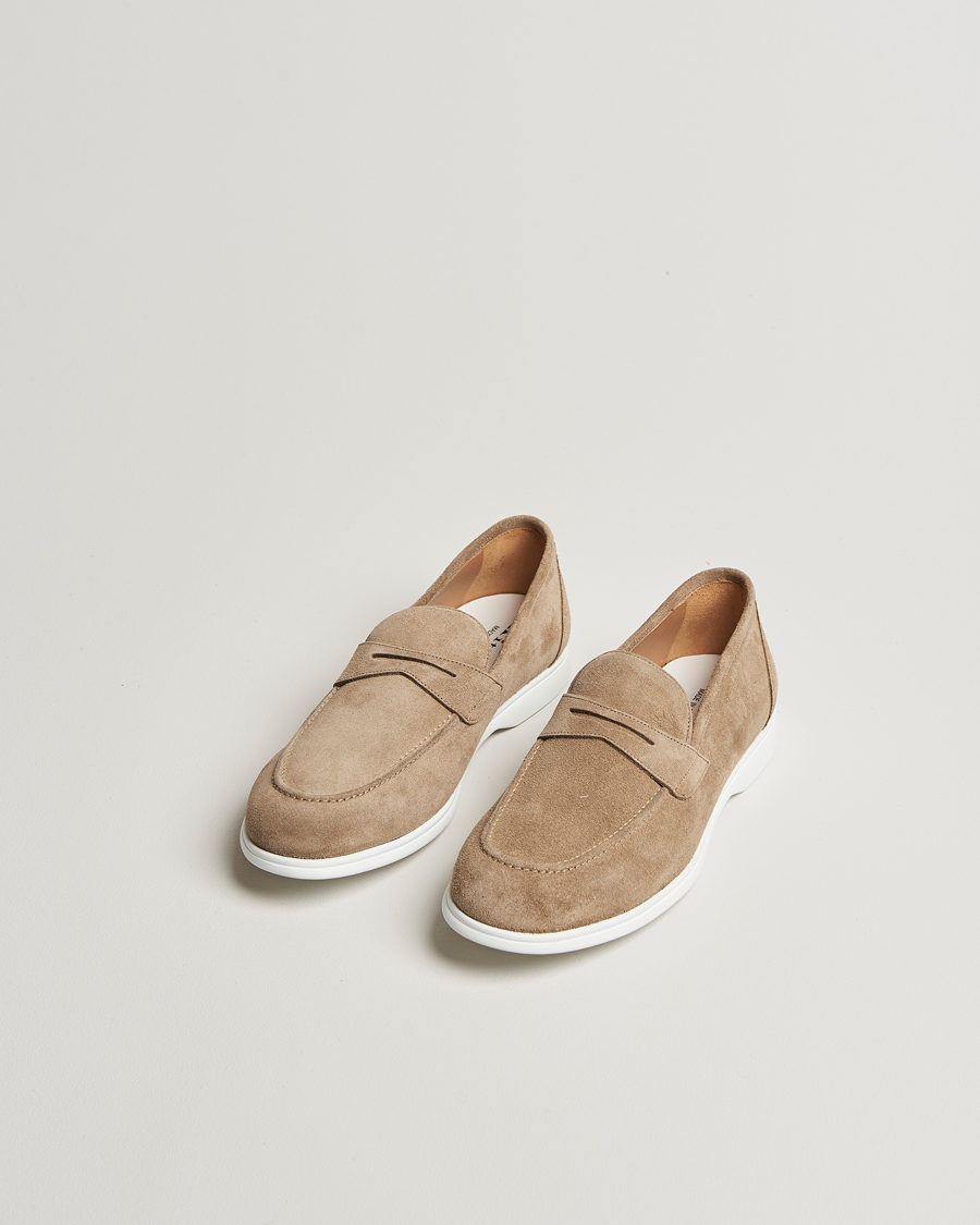 Heren | Instappers | Kiton | Summer Loafers Beige